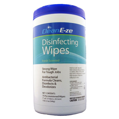 Clean E-ZE Fresh Disinfectant Wipes