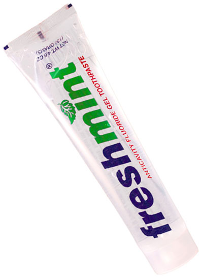 Freshmint Clear Gel Toothpaste 4.6oz Box