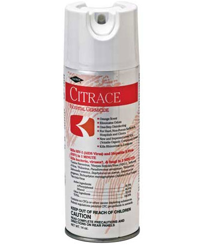 Citrace Label Citrace Hospital Germicide