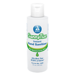 SannyTize Instant Hand Sanitizer 4oz Flip top 24/bx 